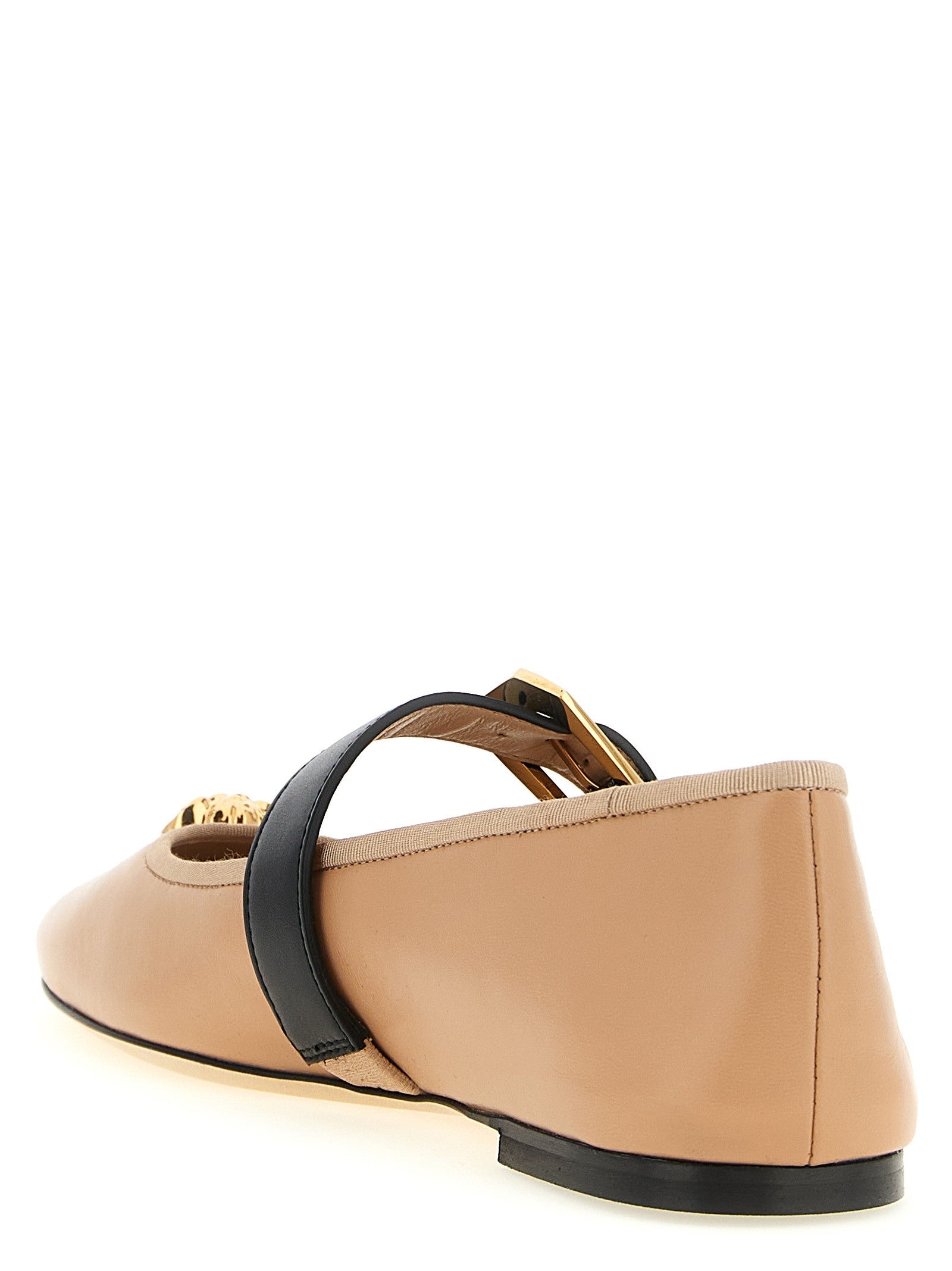 Versace La Medusa Ballet Flats Blue