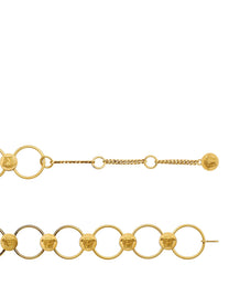 Versace La Medusa Belt Gold