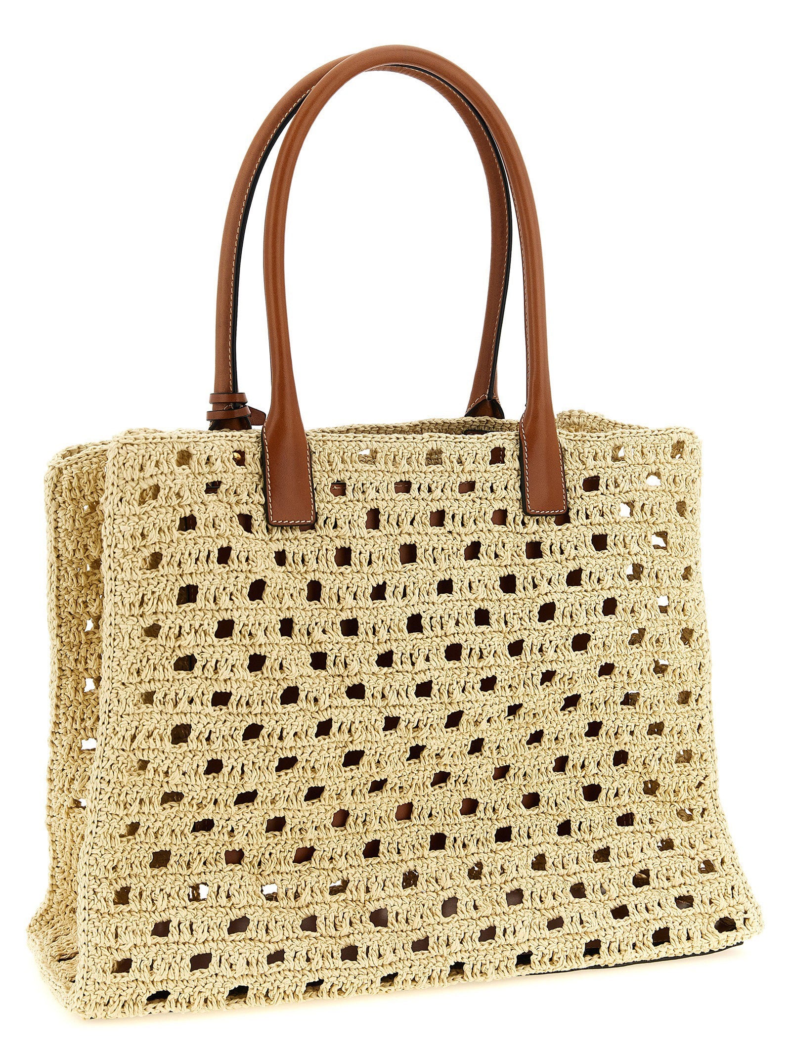 Versace La Medusa Large Shopping Bag Beige