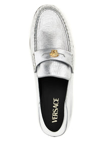 Versace La Medusa Loafers Silver