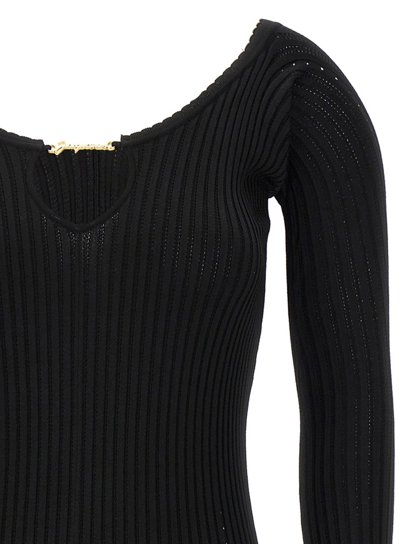JACQUEMUS La Mini Robe Pralù Dress Black