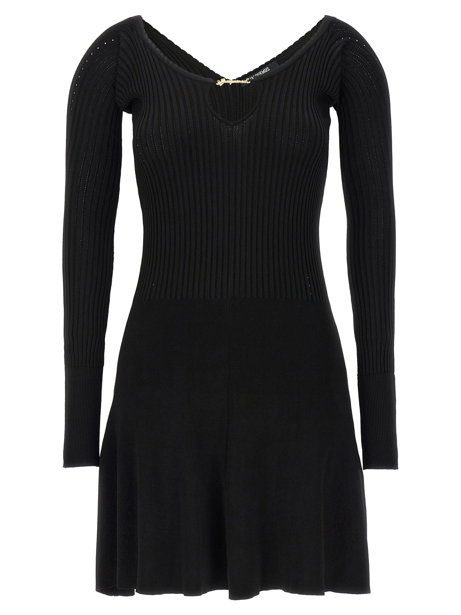 JACQUEMUS La Mini Robe Pralù Dress Black