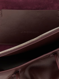 The Attico La Passeggiata Medium Shoulder Bag Purple