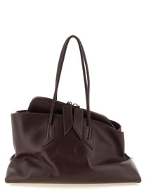 The Attico La Passeggiata Medium Shoulder Bag Purple