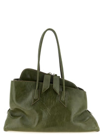 The Attico La Passeggiata Medium Shoulder Bag Green