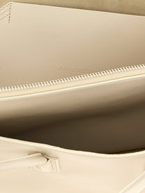 The Attico La Passeggiata Medium Shoulder Bag White