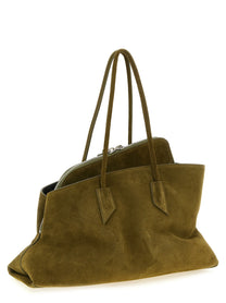 The Attico La Passeggiata Medium Shoulder Bag Green