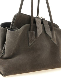 The Attico La Passeggiata Medium Shoulder Bag Grey