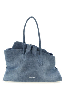 The Attico La Passeggiata Medium Shoulder Bag Blue