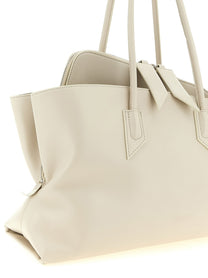 The Attico La Passeggiata Medium Shoulder Bag White