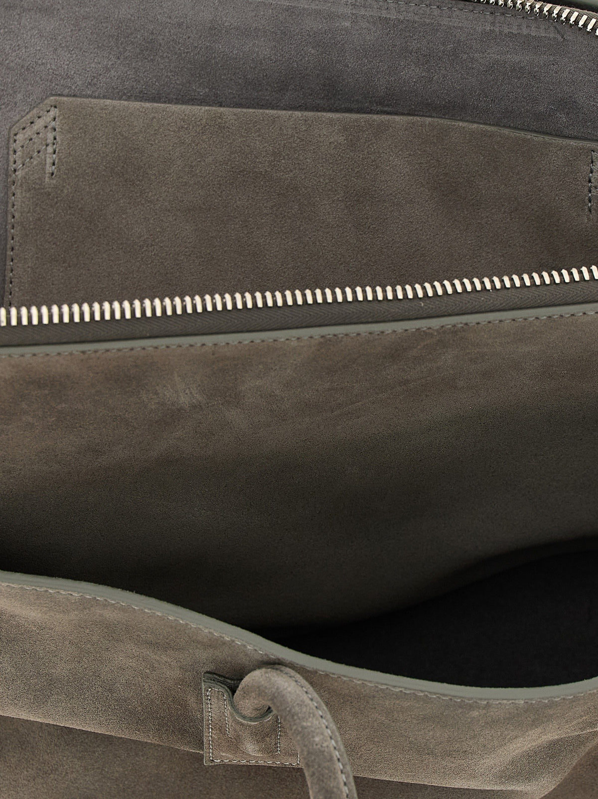 The Attico La Passeggiata Medium Shoulder Bag Grey