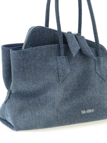 The Attico La Passeggiata Medium Shoulder Bag Blue