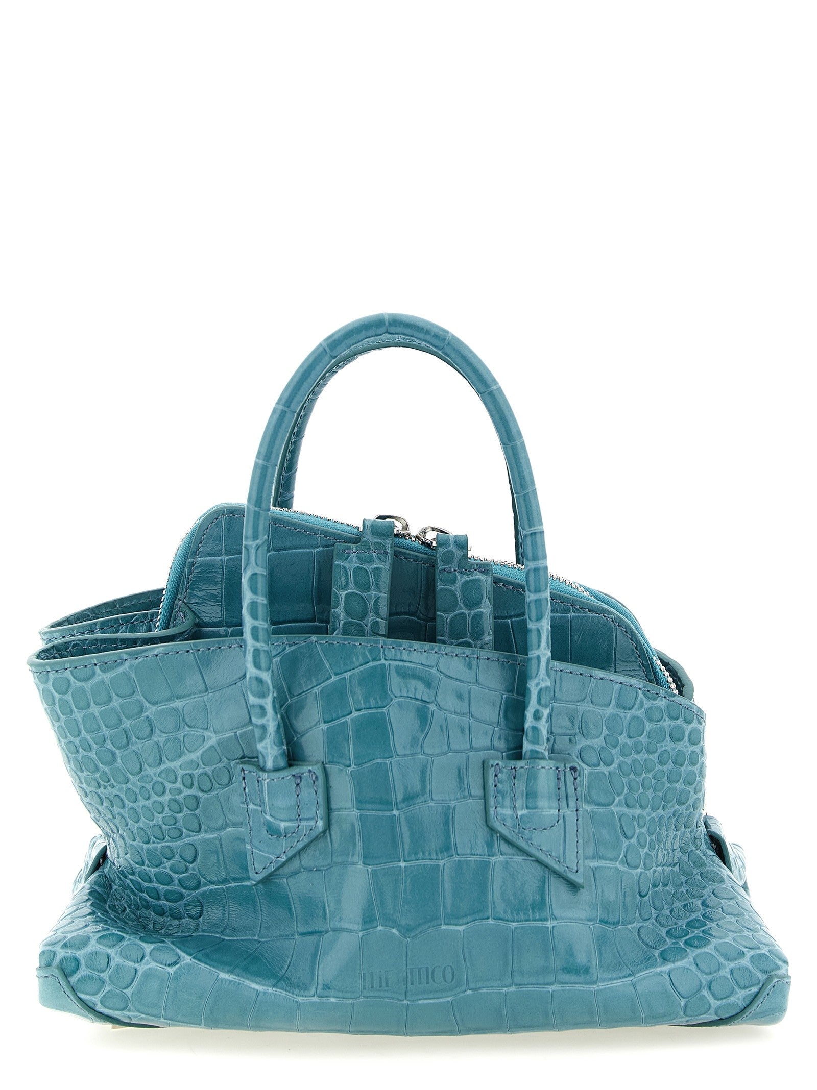 The Attico La Passeggiata Mini Handbag Blue