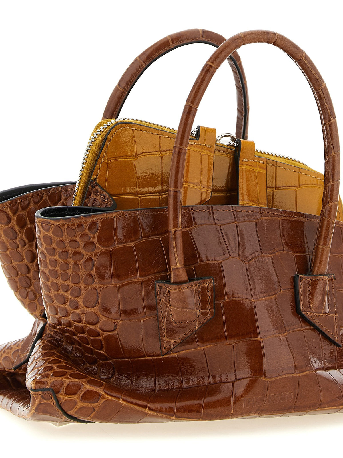 The Attico La Passeggiata Mini Handbag Brown, view 3