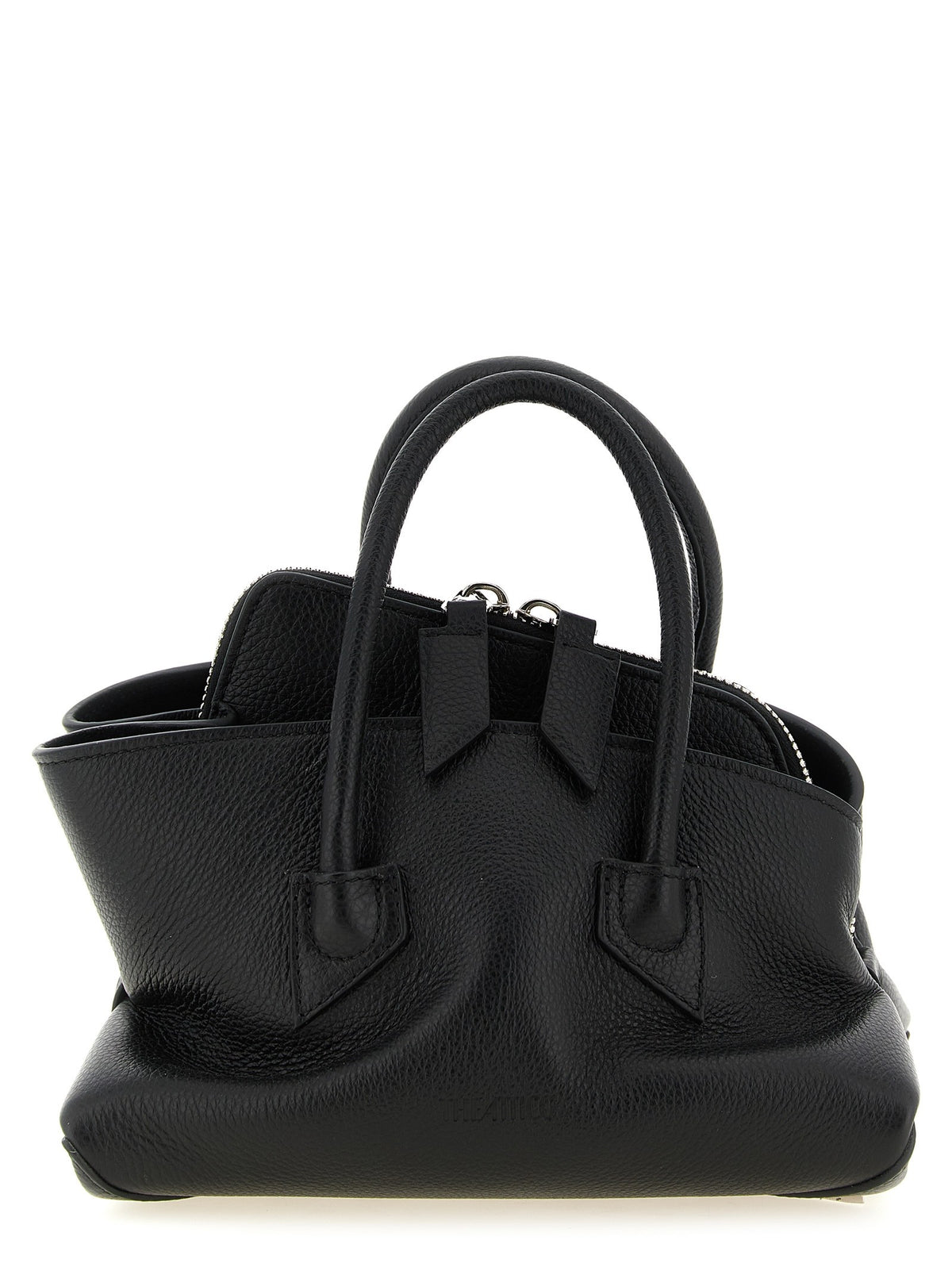 The Attico La Passeggiata Mini Handbag Black