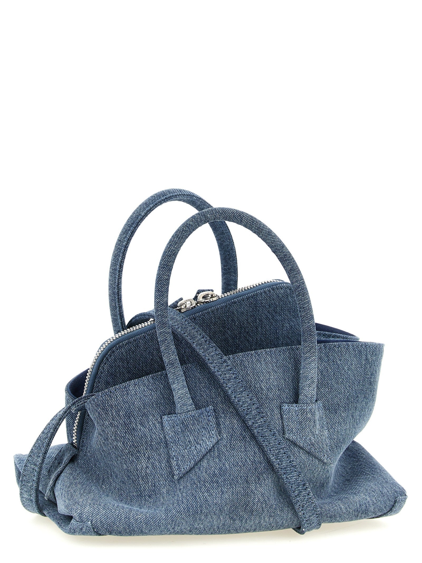 The Attico La Passeggiata Mini Handbag Blue