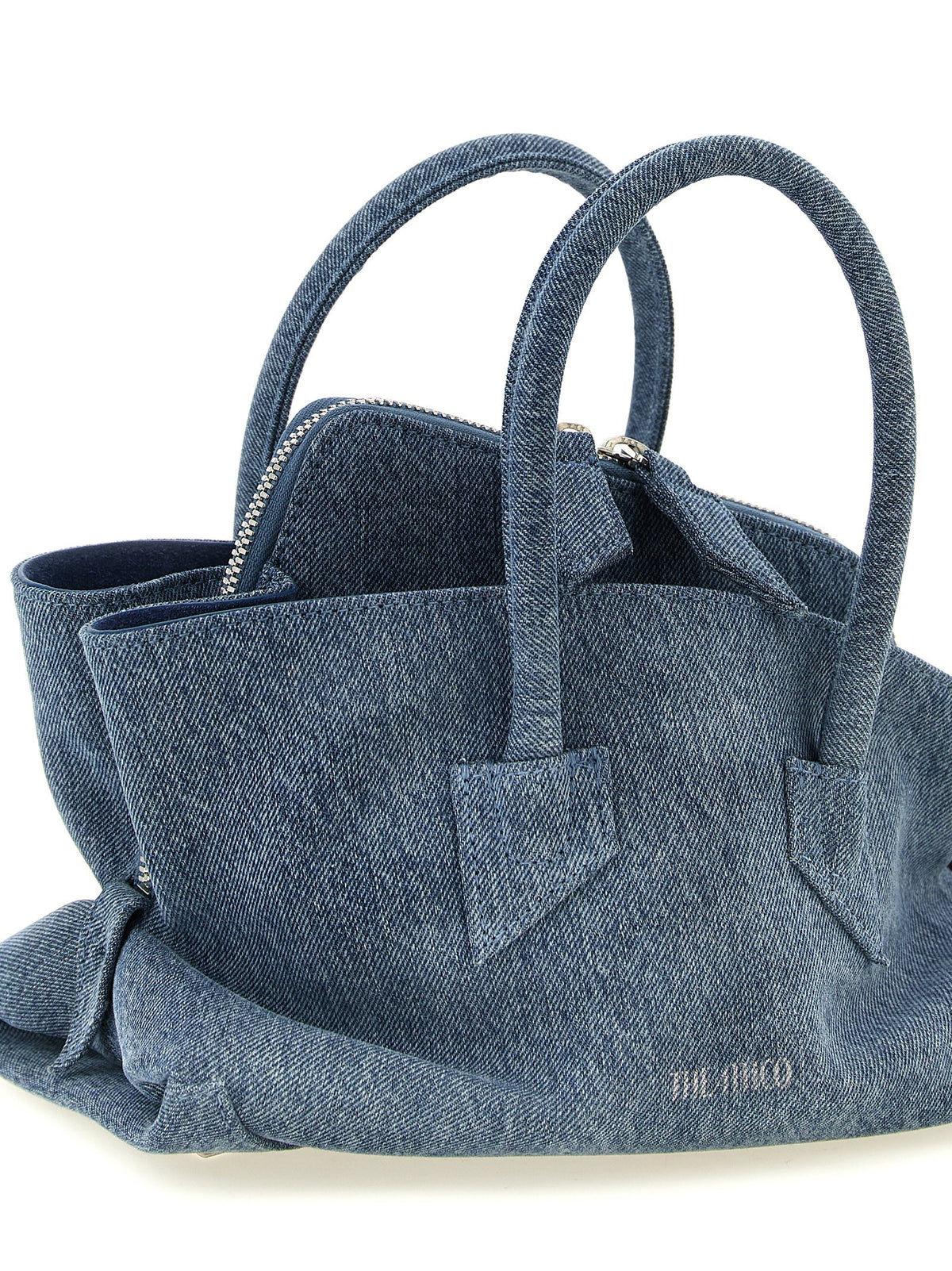 The Attico La Passeggiata Mini Handbag Blue