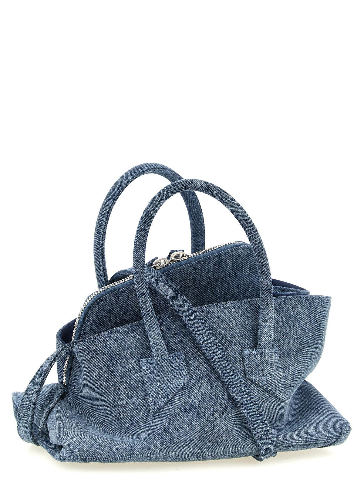 The Attico La Passeggiata Mini Handbag Blue