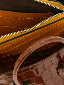The Attico La Passeggiata Mini Handbag Brown, view 4