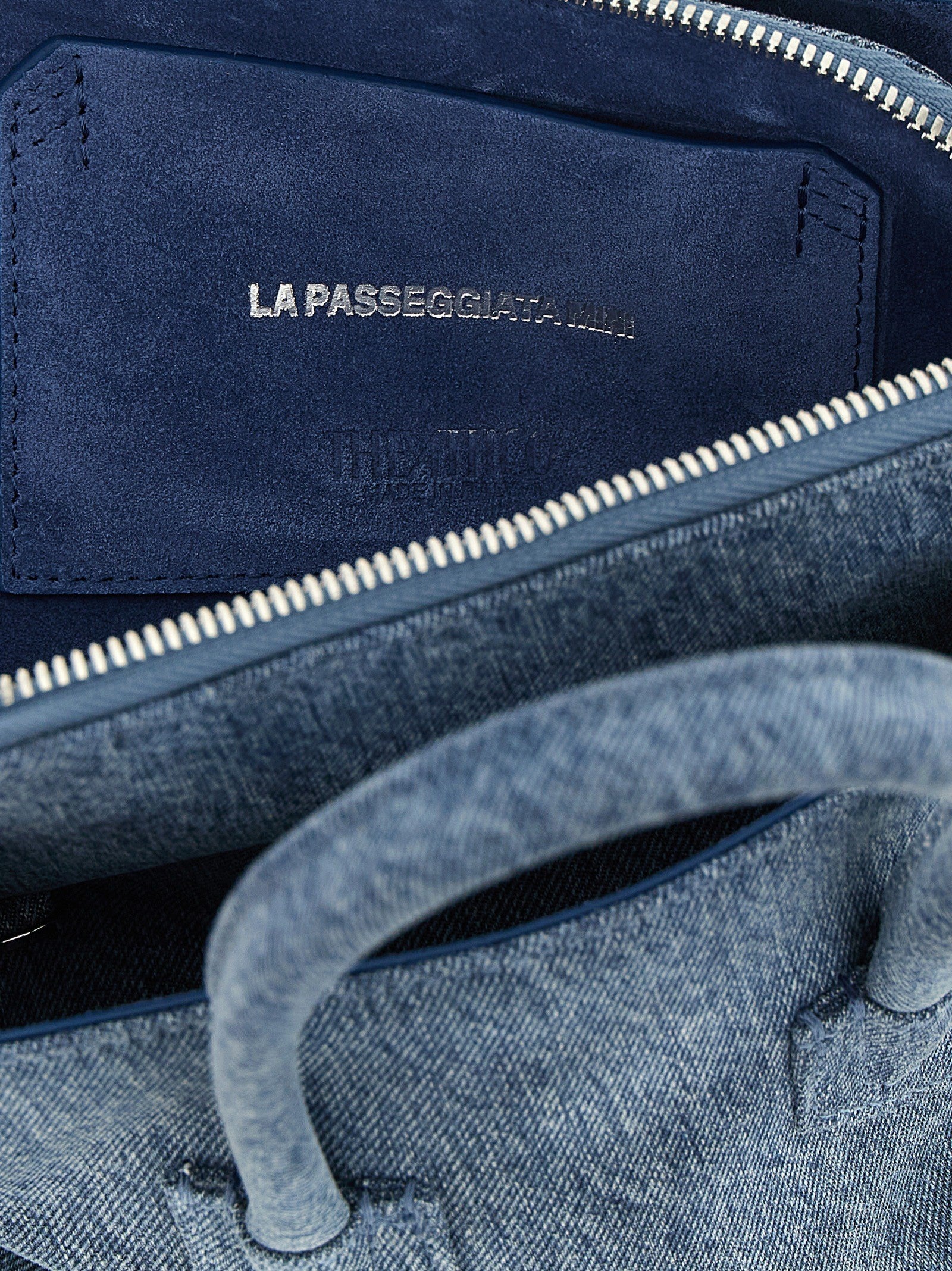 The Attico La Passeggiata Mini Handbag Blue