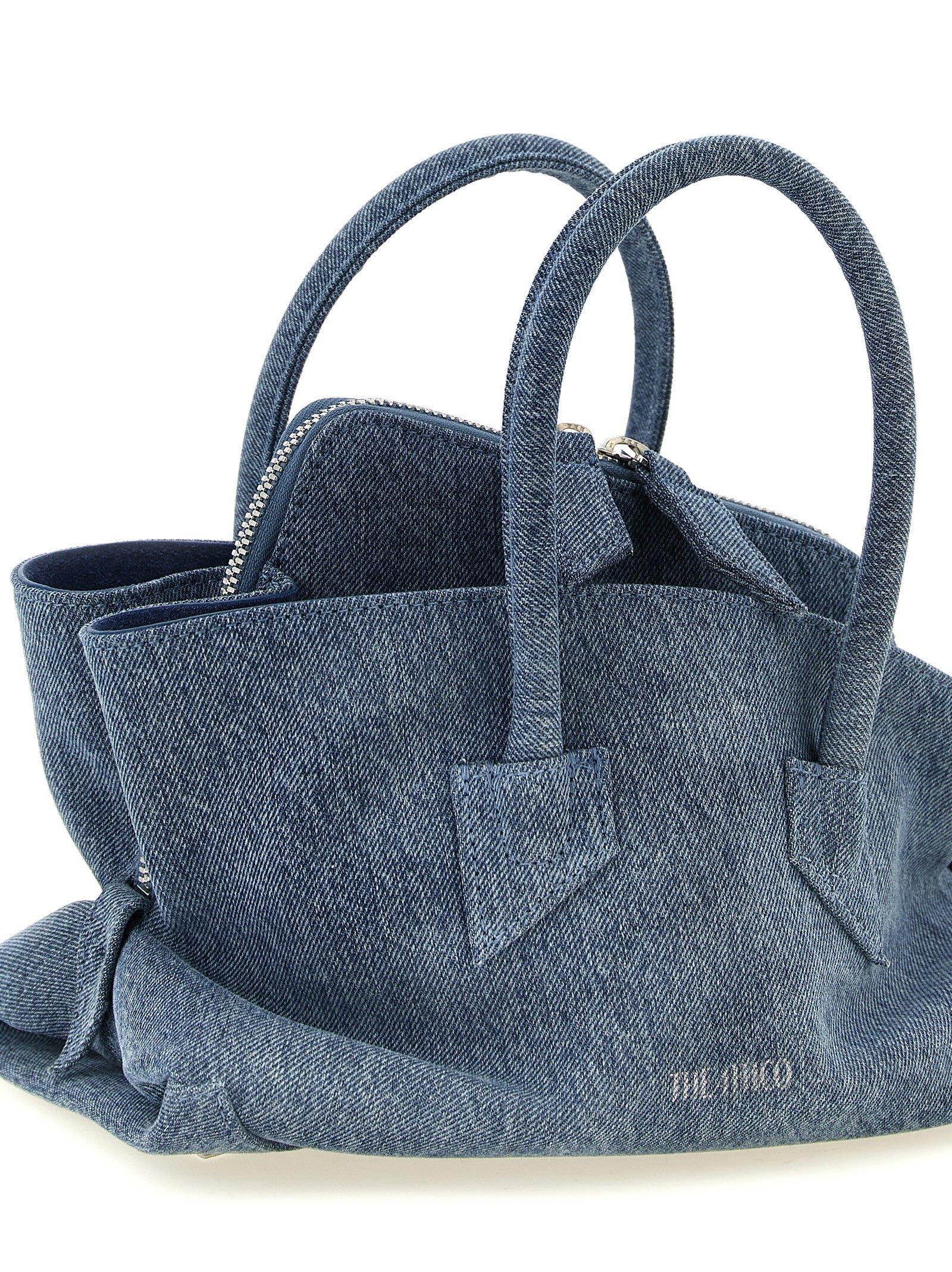 The Attico La Passeggiata Mini Handbag Blue