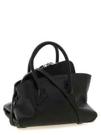 The Attico La Passeggiata Mini Handbag Black