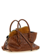 The Attico La Passeggiata Mini Handbag Brown, view 2