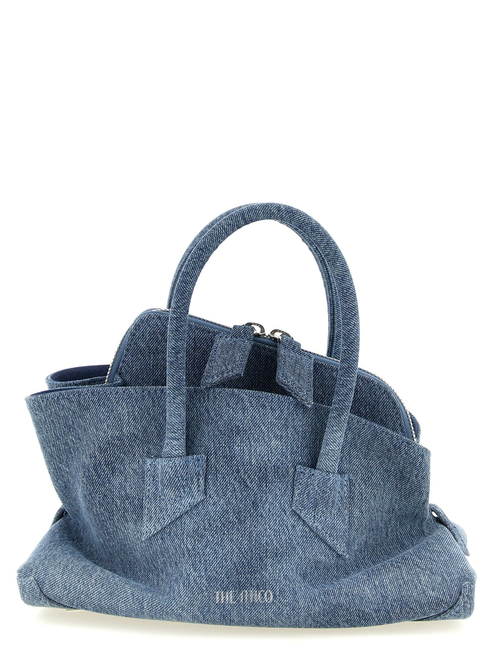 The Attico La Passeggiata Mini Handbag Blue