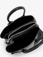The Attico Women's La Passeggiata Mini Leather Handbag Black, view 4