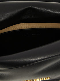 JACQUEMUS La Petite Pochette Rond Carré Clutch Black