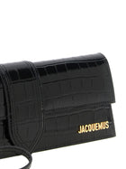 JACQUEMUS La Clutch Bambino Clutch Black, view 3
