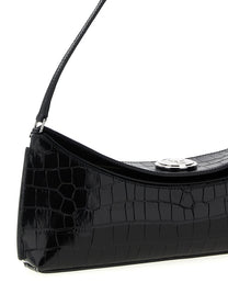 JACQUEMUS La Pochette Ovalo Shoulder Bag Black