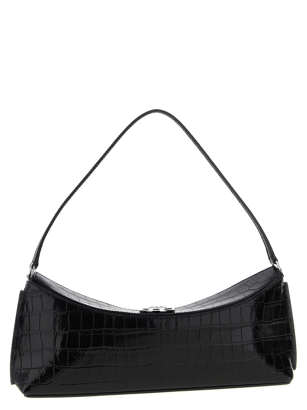 JACQUEMUS La Pochette Ovalo Shoulder Bag Black