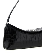 JACQUEMUS La Clutch Ovalo Shoulder Bag Black, view 3