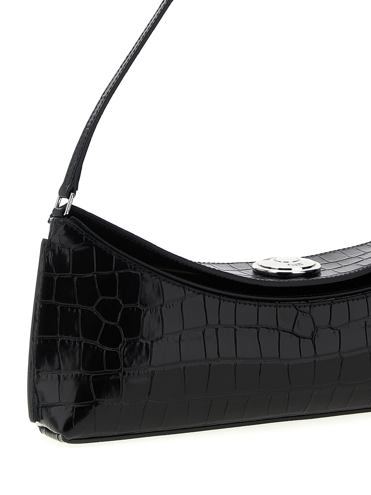JACQUEMUS La Pochette Ovalo Shoulder Bag Black