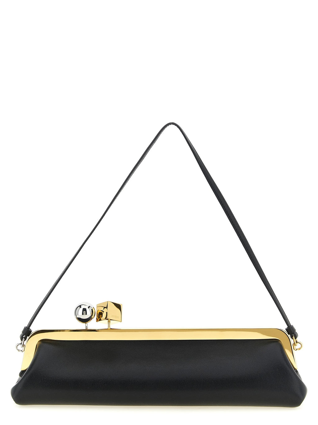 JACQUEMUS La Pochette Salon Clutch Black