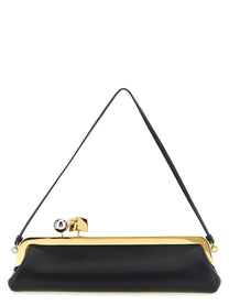 JACQUEMUS La Pochette Salon Clutch Black