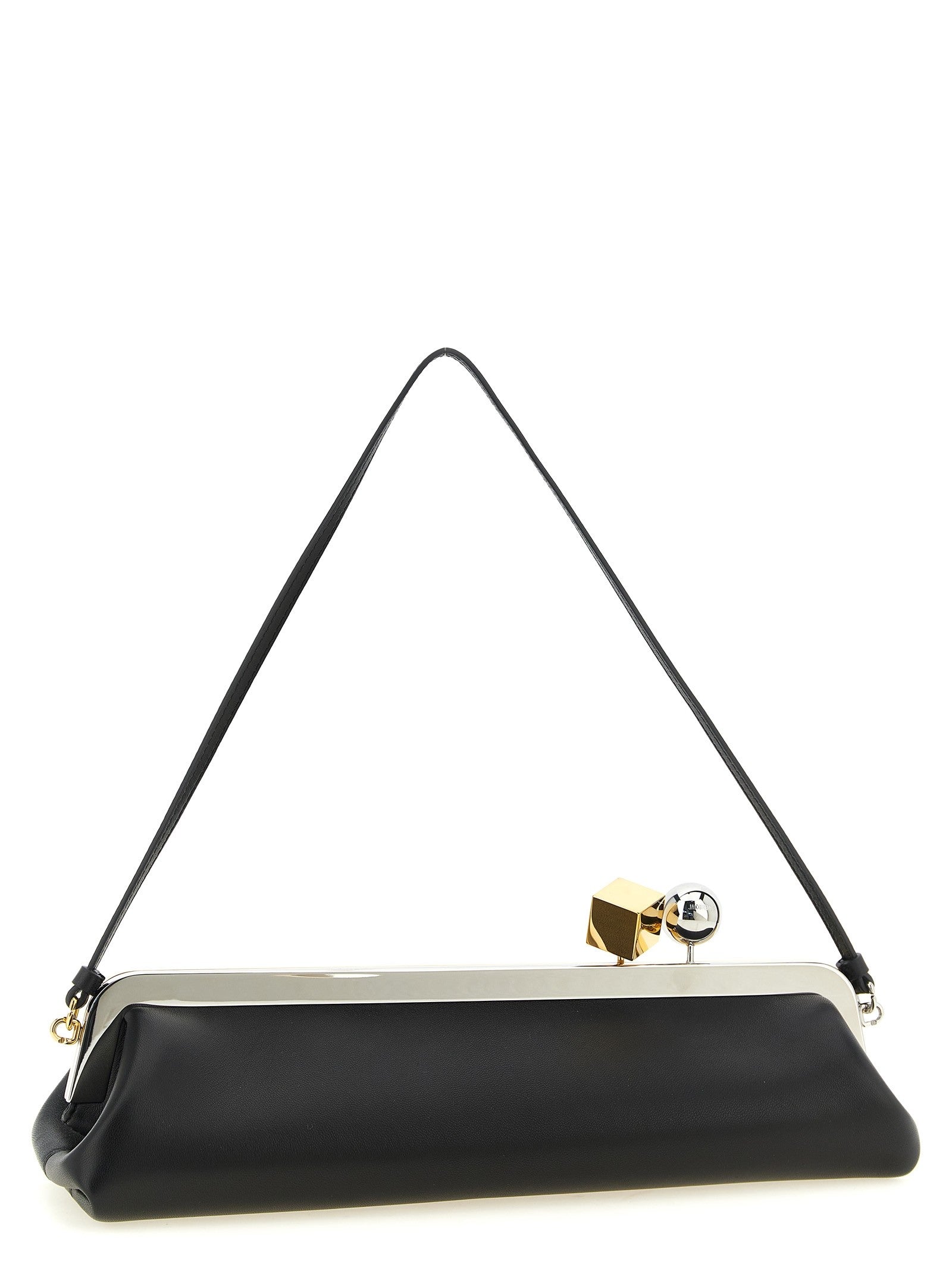 JACQUEMUS La Pochette Salon Clutch Black