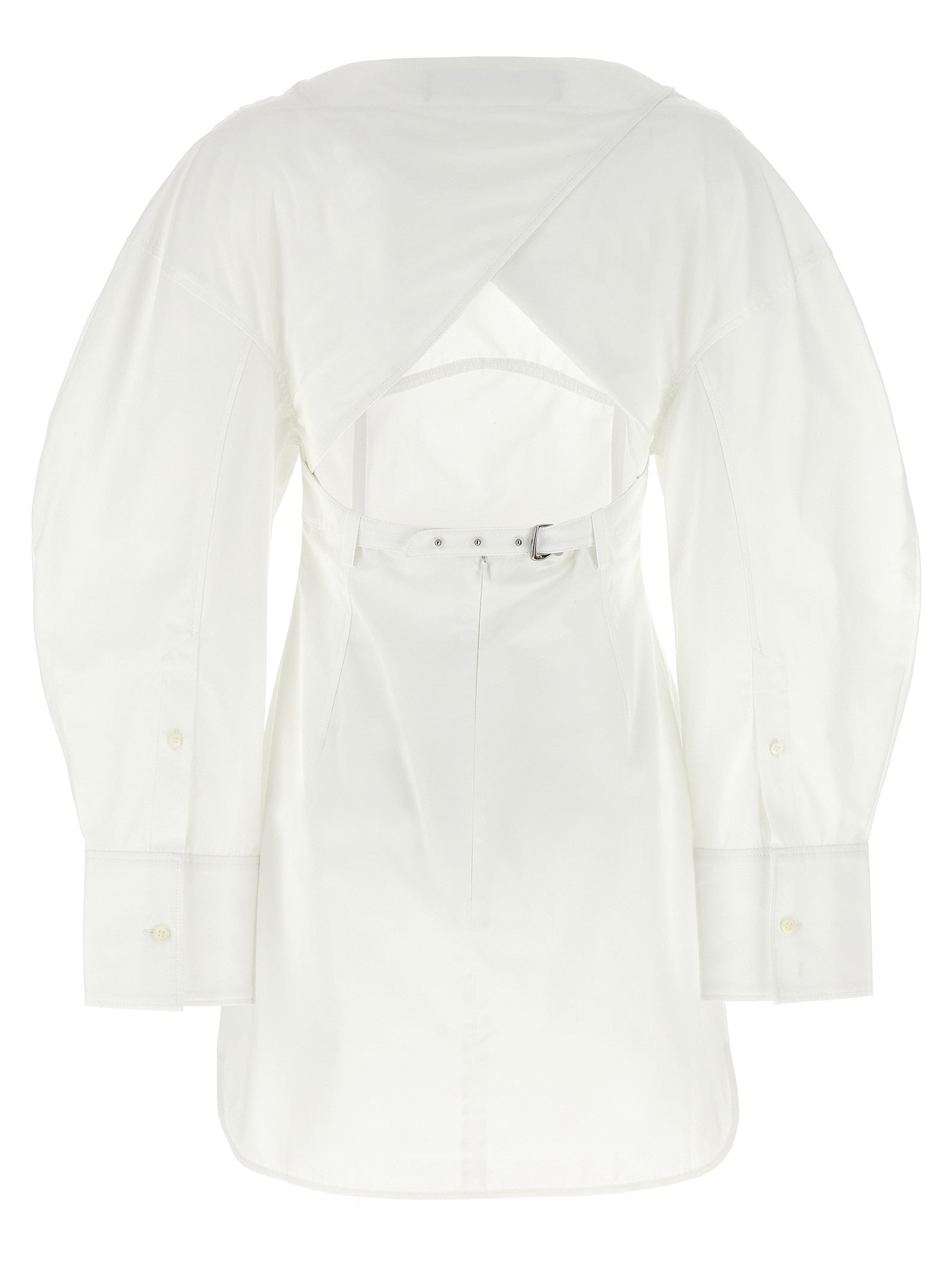 JACQUEMUS La Robe Chemise Casaco Dress White