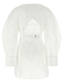 JACQUEMUS La Robe Chemise Casaco Dress White