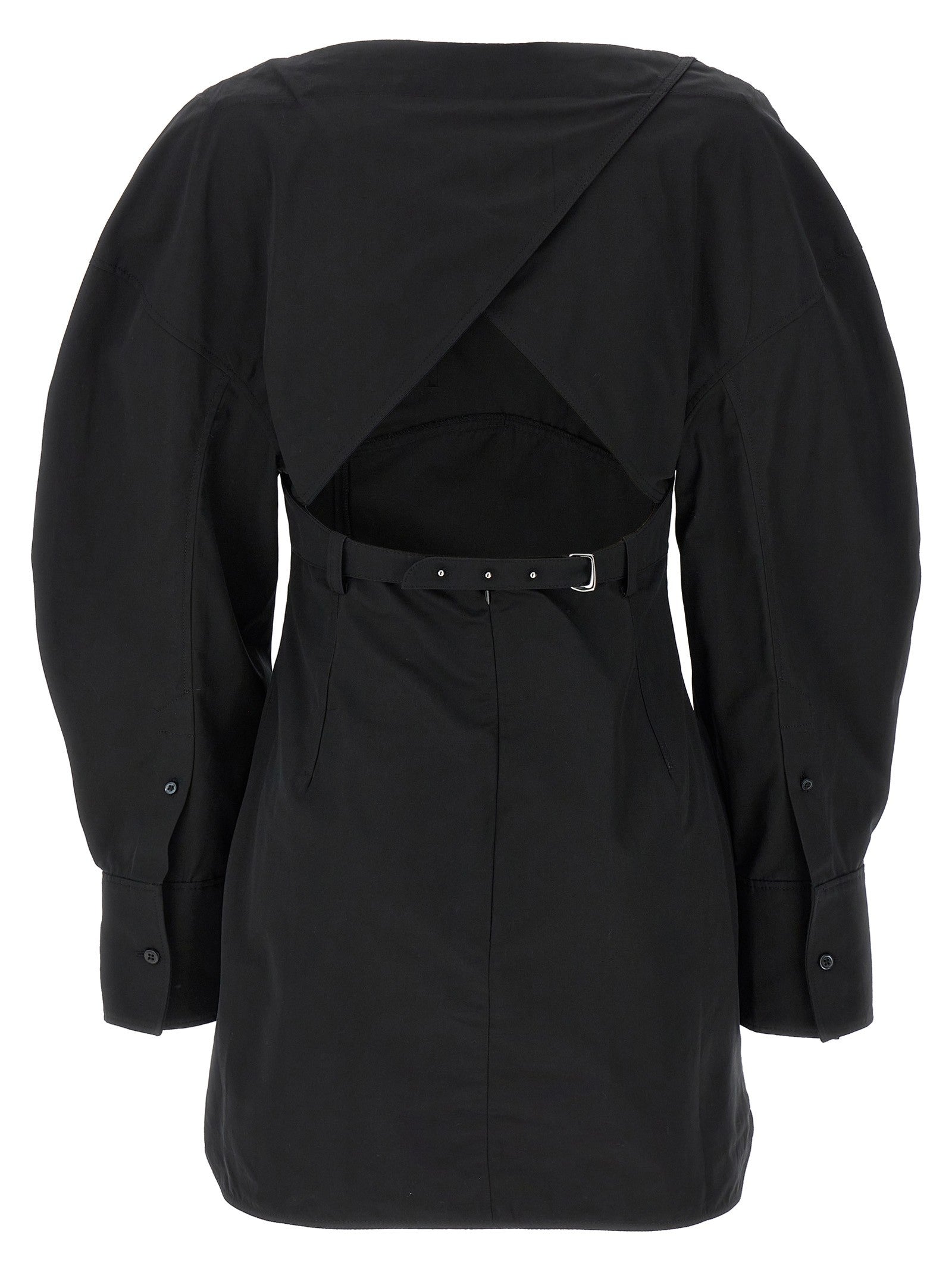 JACQUEMUS La Robe Chemise Casaco Dress Black