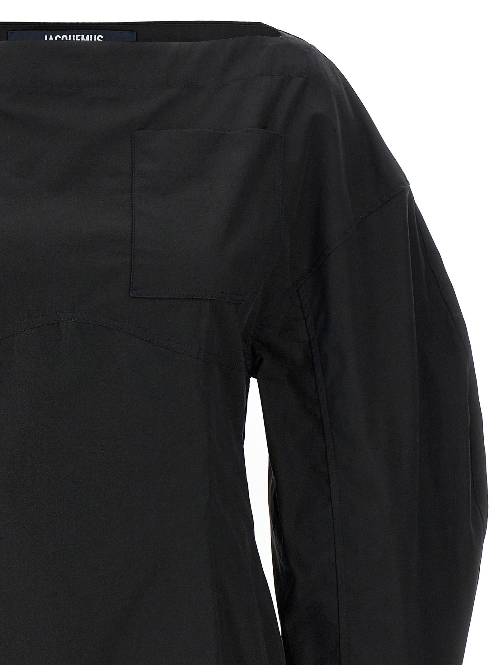 JACQUEMUS La Robe Chemise Casaco Dress Black