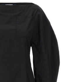 JACQUEMUS La Robe Chemise Casaco Dress Black