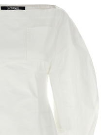JACQUEMUS La Robe Chemise Casaco Dress White