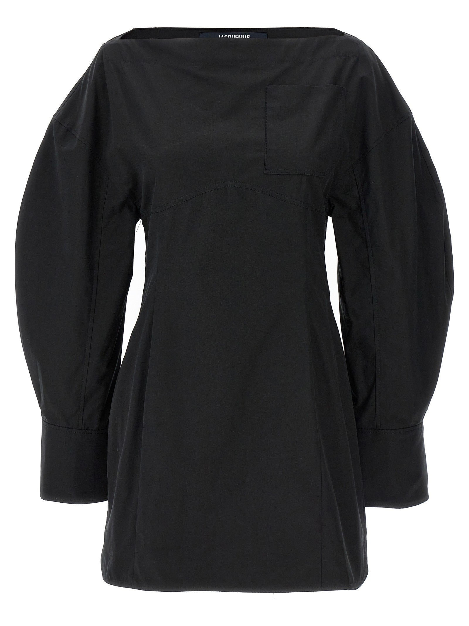 JACQUEMUS La Robe Chemise Casaco Dress Black