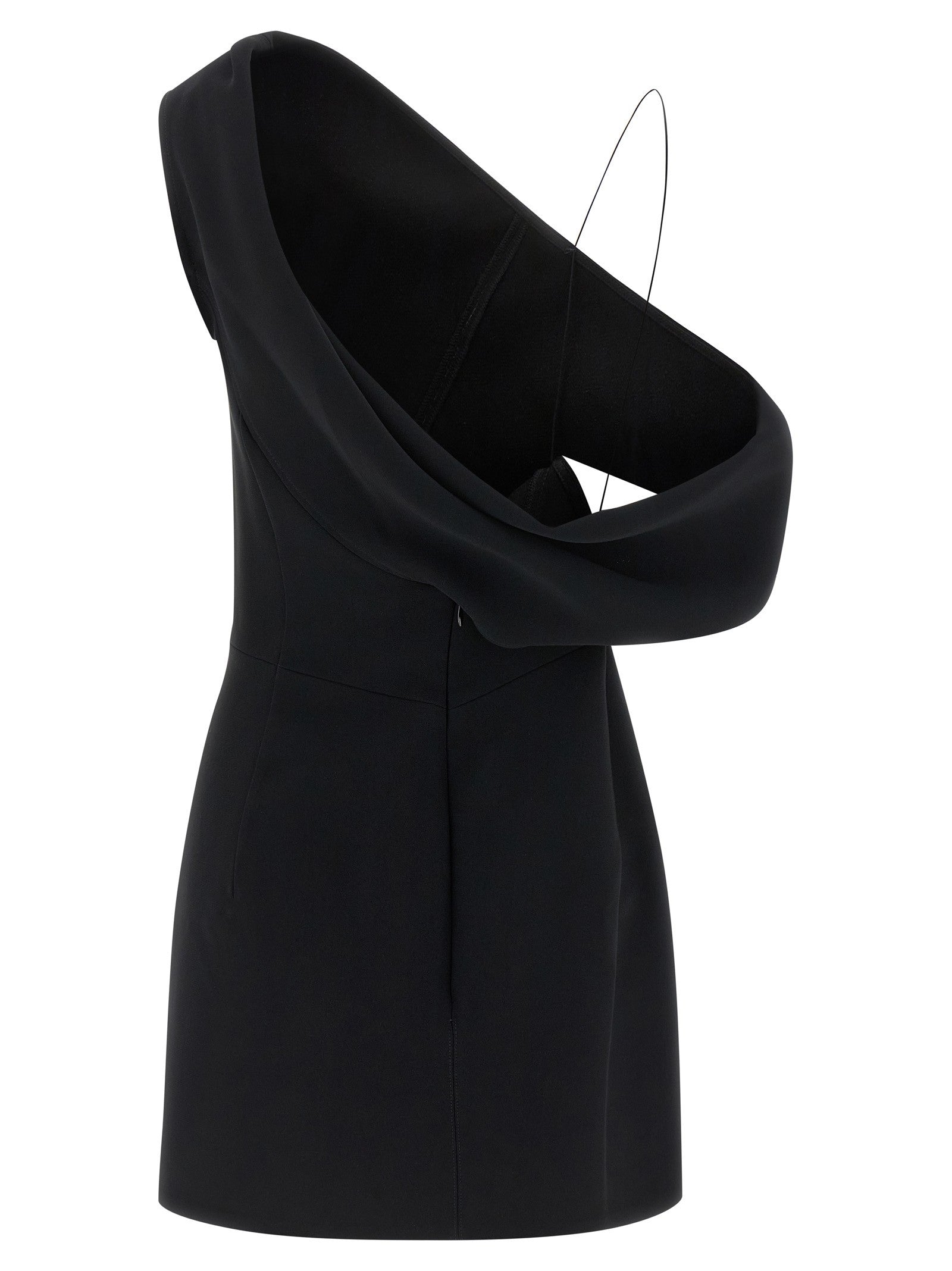 JACQUEMUS La Robe Pesce Courte Dress Black