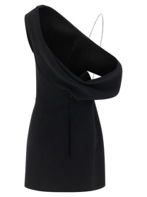 JACQUEMUS La Robe Pesce Courte Dress Black