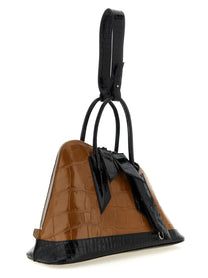 The Attico La Sant Ambroeus Handbag Brown