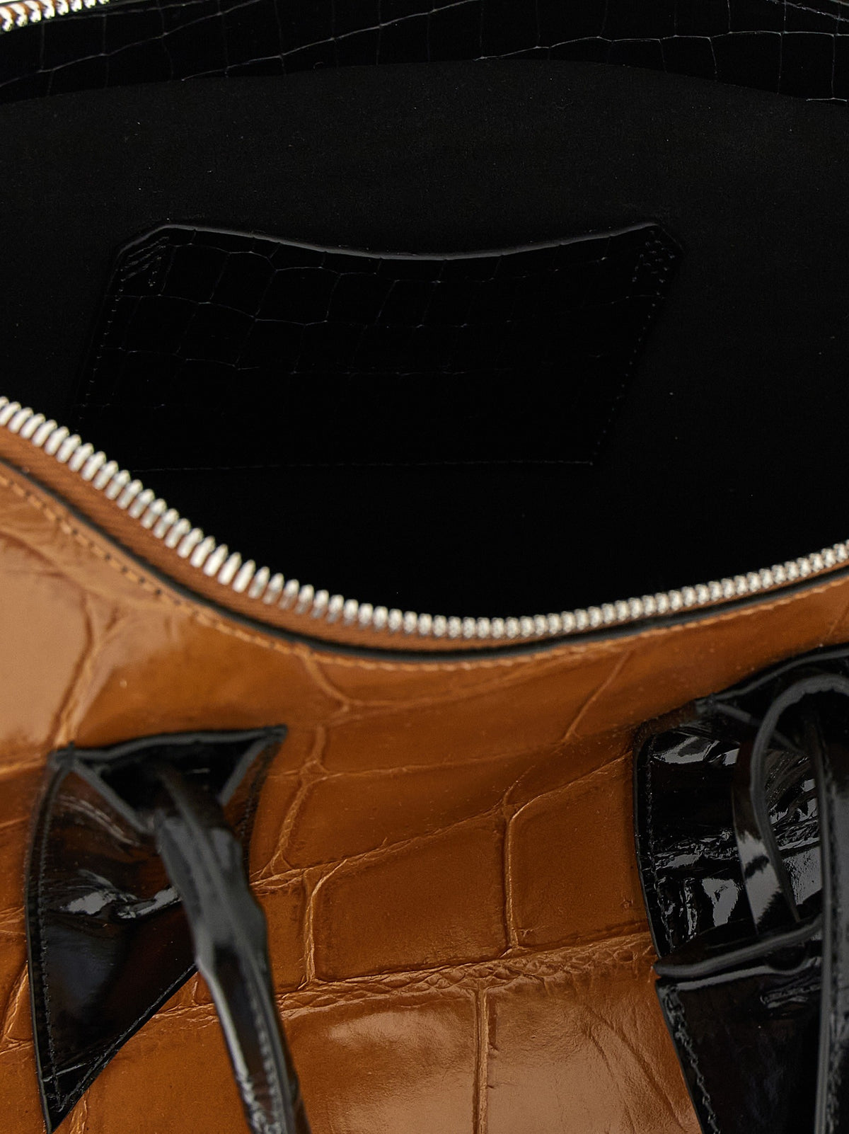 The Attico La Sant Ambroeus Handbag Brown