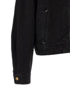 JACQUEMUS La Veste De Nîmes Canevas Jacket Black, view 4